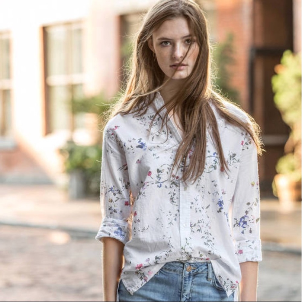 Lilla P Vintage Floral Shirt